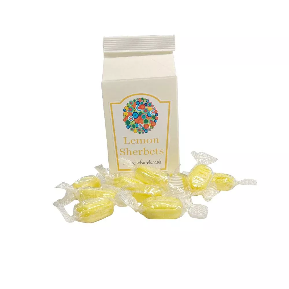 sorbete limón, dulces sorbete limón, dulces