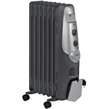 AEG RA 5520 - Radiador de aceite, 1500 W, 7 elementos, termostato, 3 niveles de potencia