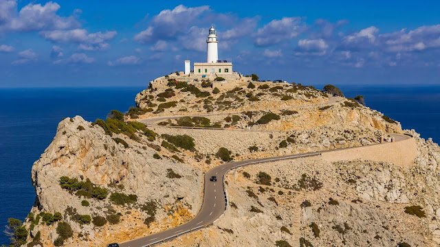 Formentor, faro, Far; Repartimiento de Mallorca.